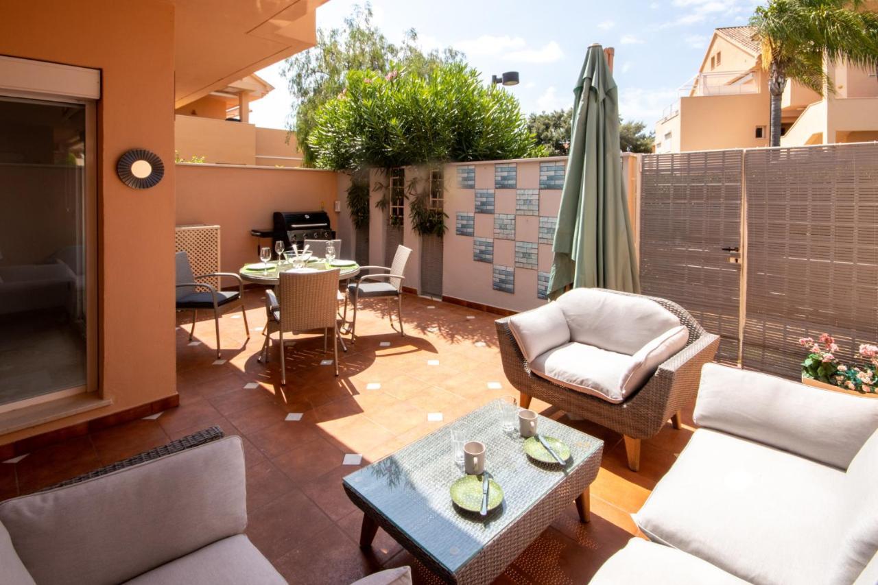 Ground Floor Apartment, Los Jardines De Santa Maria Elviria Marbella Luaran gambar